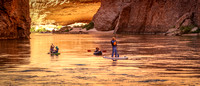 Gold on the Water below Redwall Cavern I